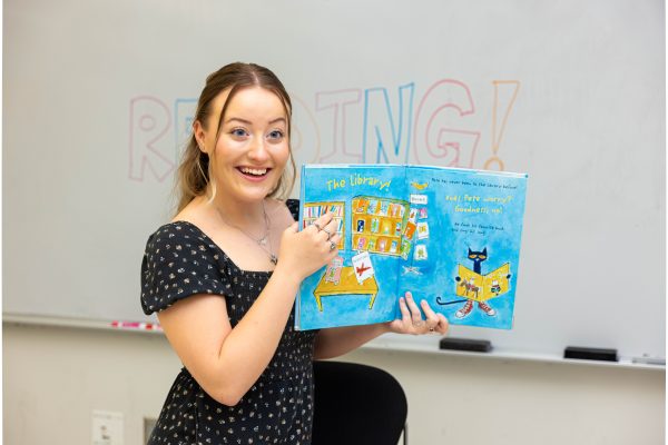 Teacher reading